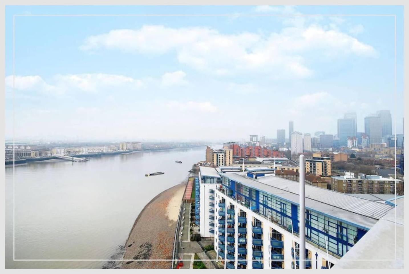 London Canary Wharf Riverside Penthouse Apartment Exteriér fotografie