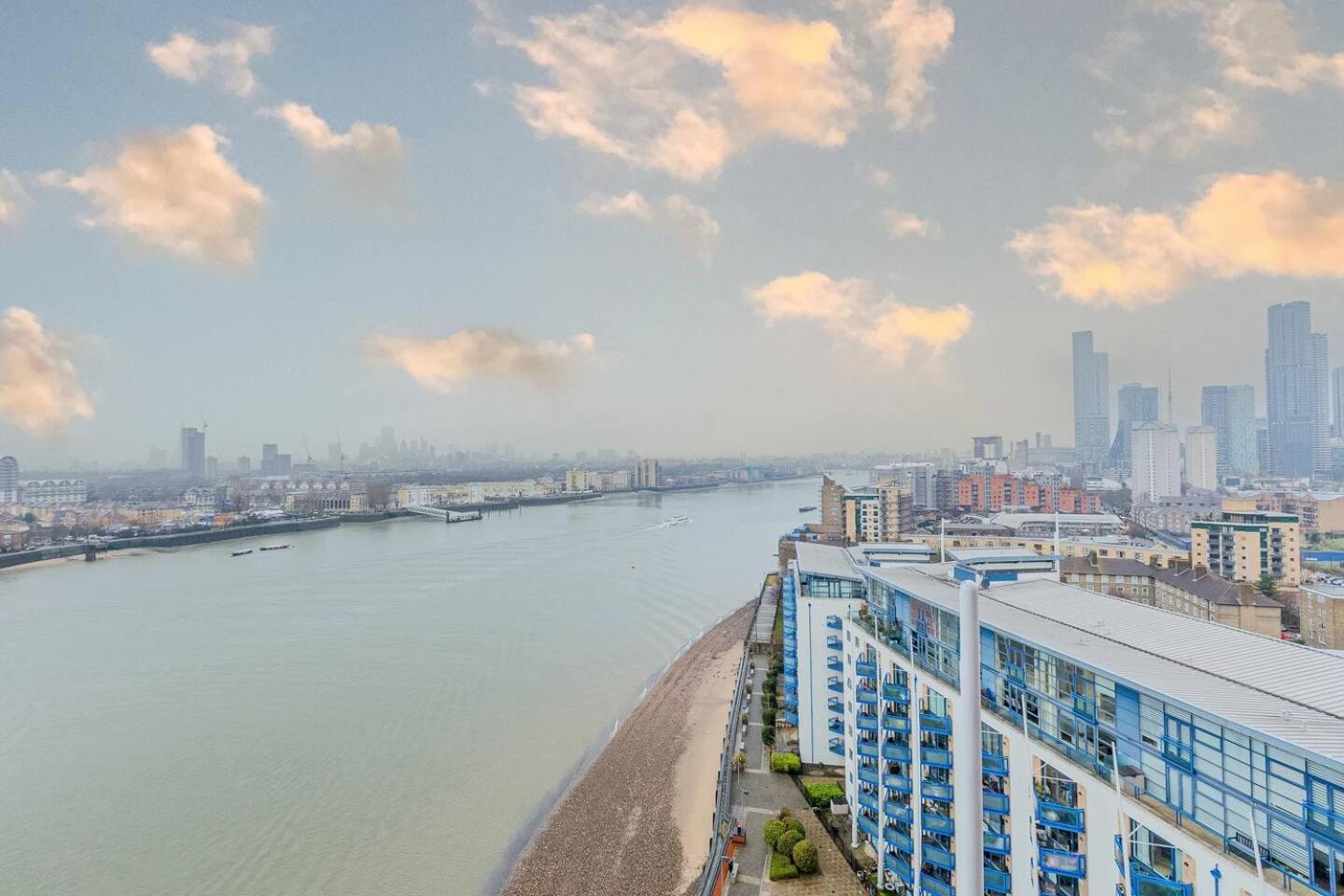 London Canary Wharf Riverside Penthouse Apartment Exteriér fotografie