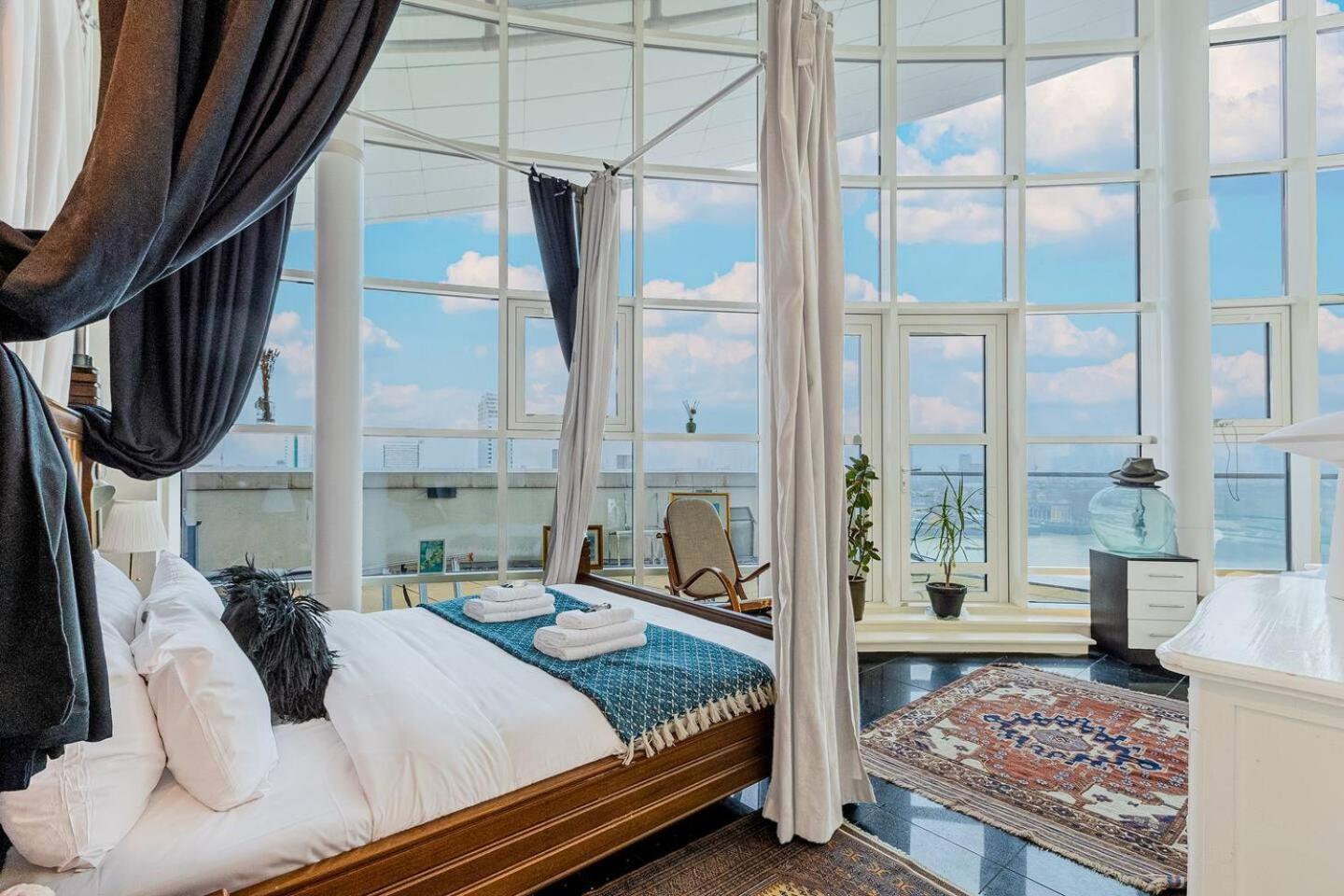 London Canary Wharf Riverside Penthouse Apartment Exteriér fotografie