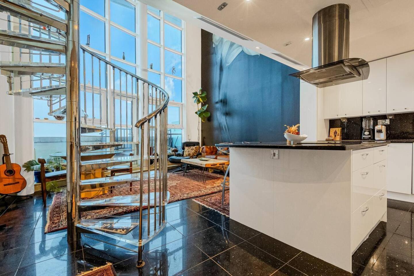 London Canary Wharf Riverside Penthouse Apartment Exteriér fotografie