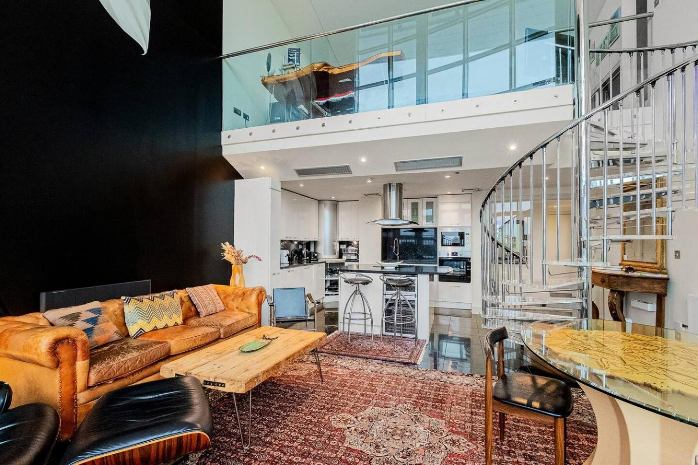 London Canary Wharf Riverside Penthouse Apartment Exteriér fotografie