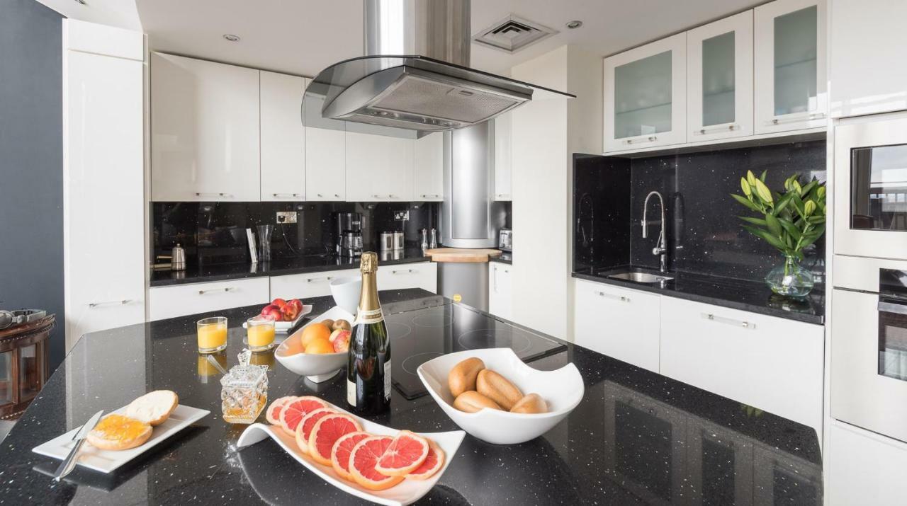 London Canary Wharf Riverside Penthouse Apartment Exteriér fotografie