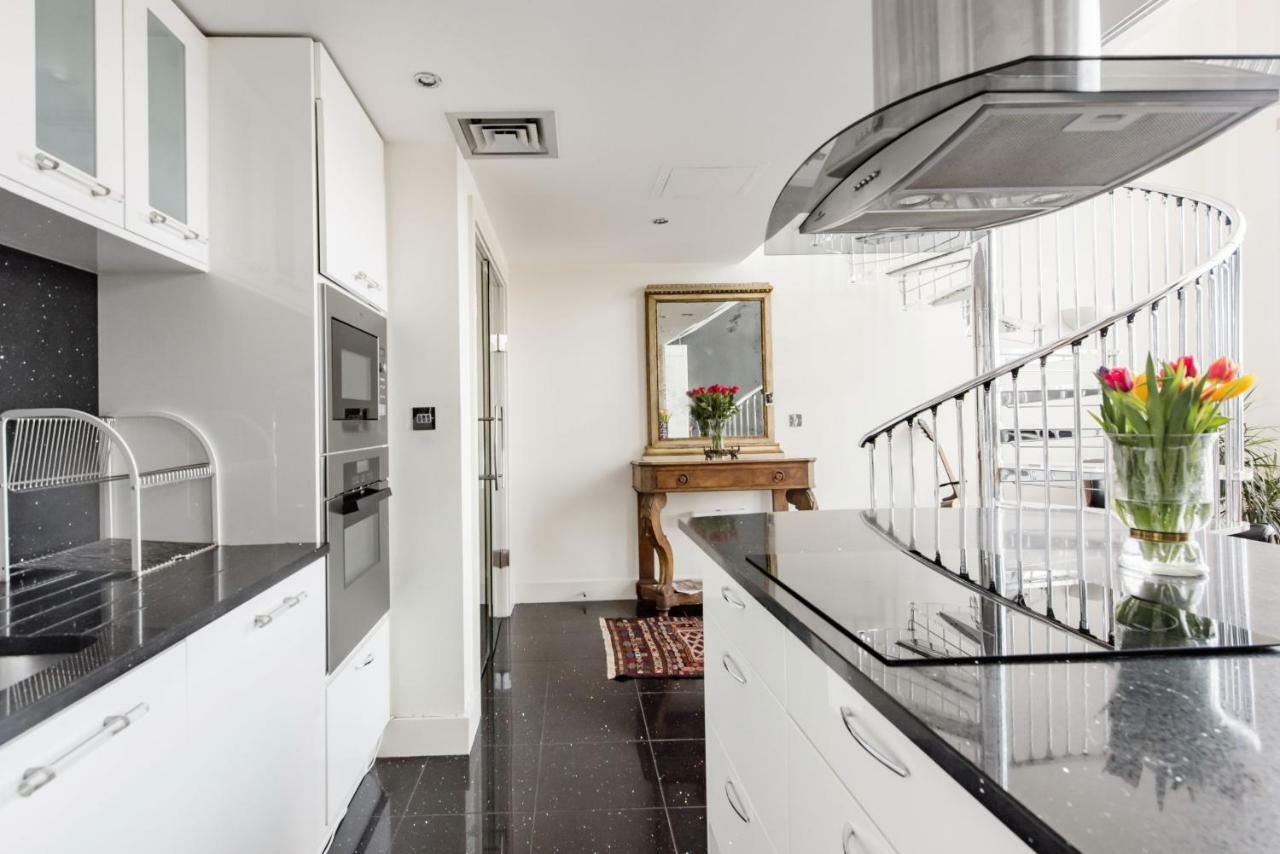 London Canary Wharf Riverside Penthouse Apartment Exteriér fotografie