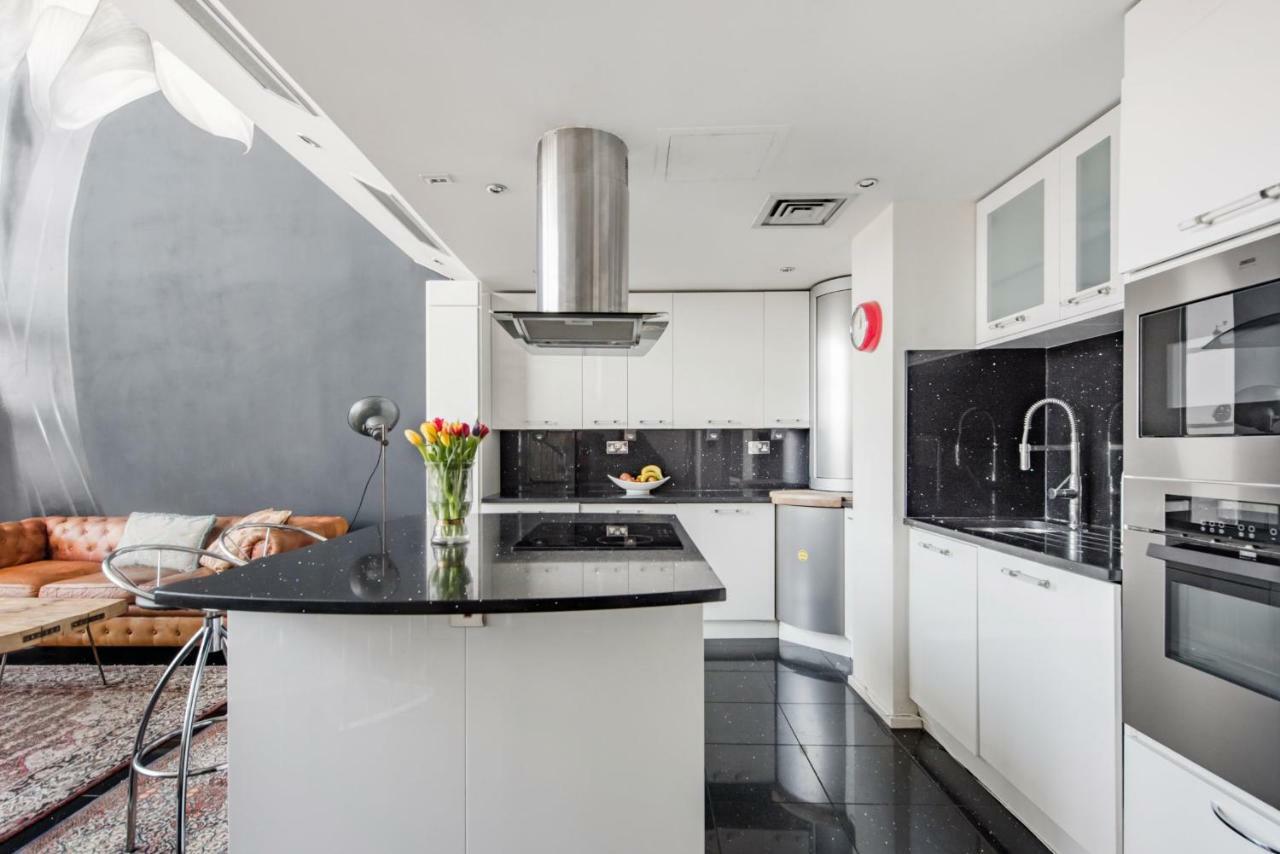 London Canary Wharf Riverside Penthouse Apartment Exteriér fotografie